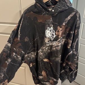 Darc Sport Wolves Forever Camouflage Hoodie